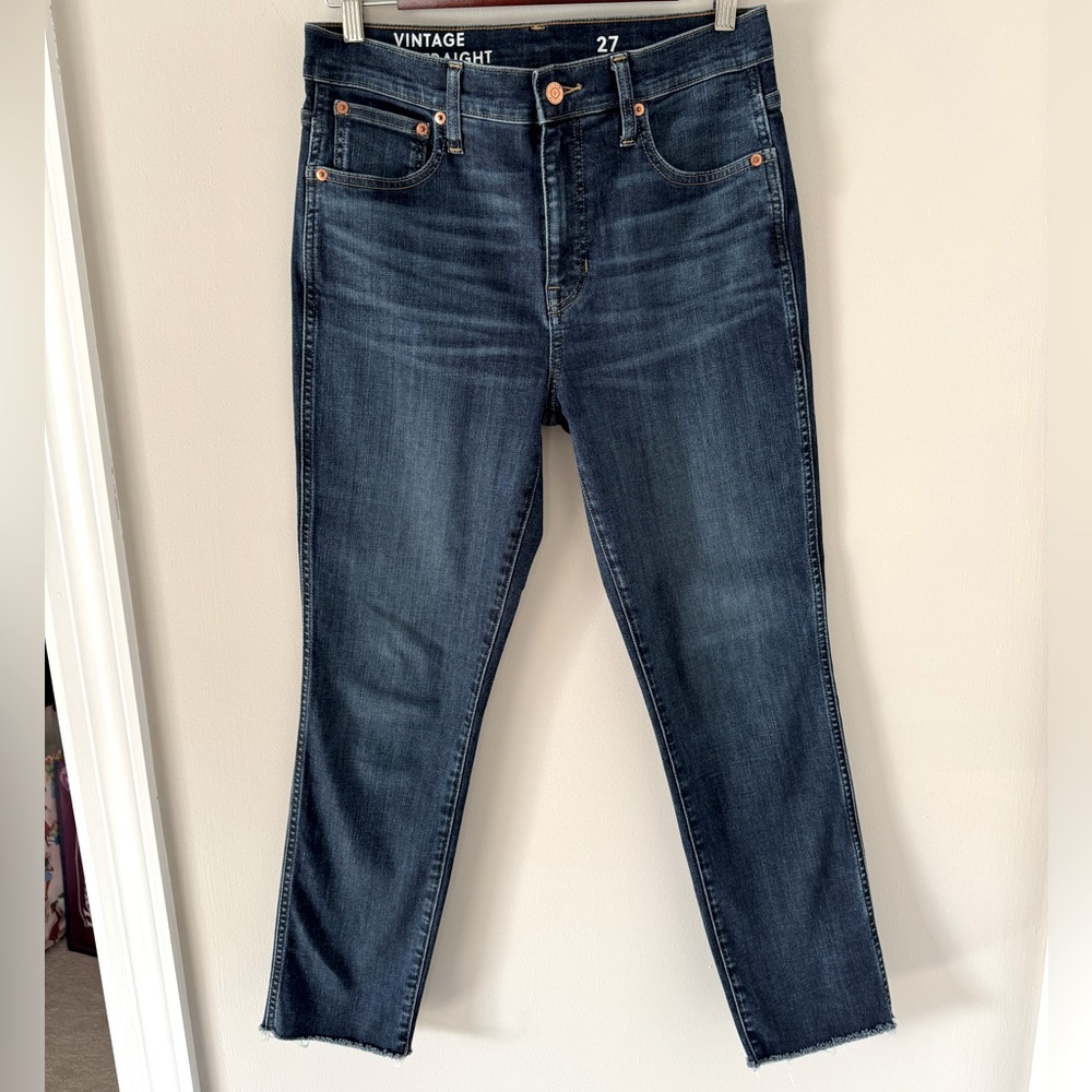 J Crew Vintage Straight Jeans